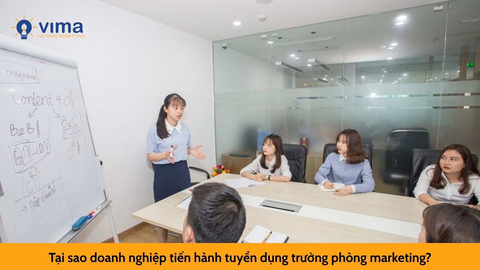 Tại sao doanh nghiệp tiến hành tuyển dụng trưởng phòng marketing?